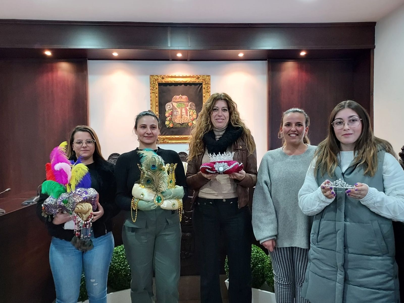 Protagonistas de encarnar a los Reyes Magos 2024 en Hinojos