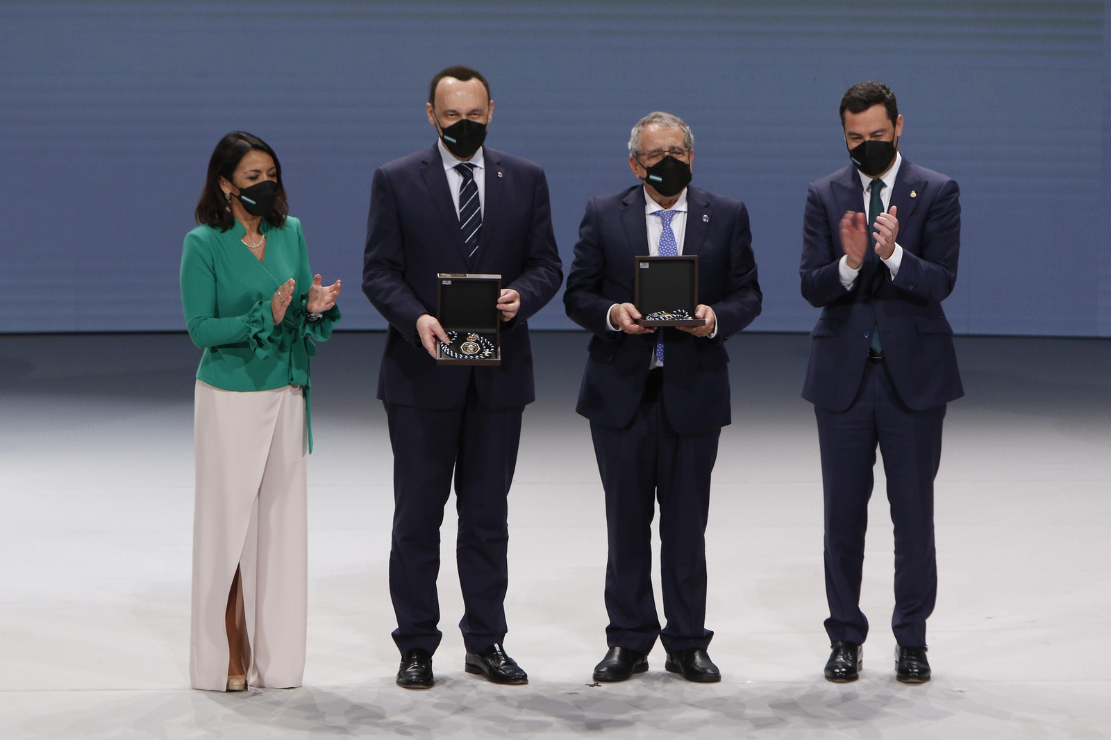 Entrega de las medallas de Andalucía