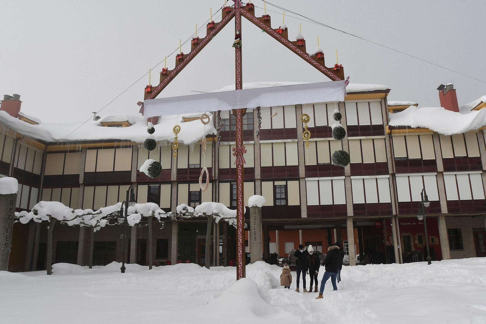 Las imágenes blancas que ha dejado la nieve en toda España