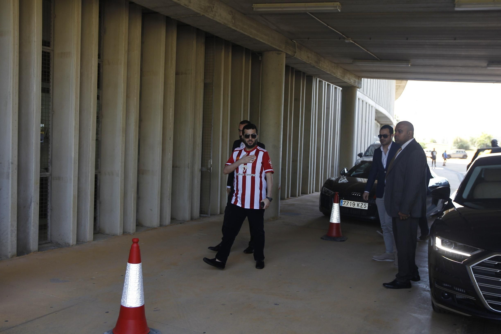Fotogalería rueda de prensa dueño U.D. Almería, Turki Al-Sheik