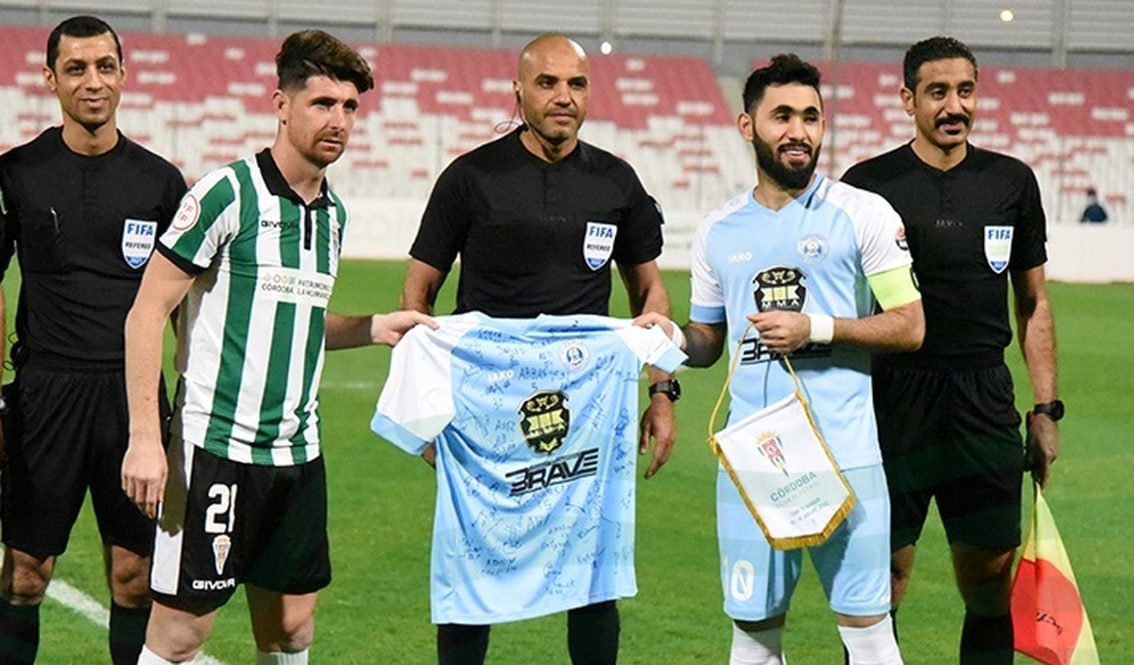 El Córdoba ha empatado a un gol este lunes con el Al Riffa.