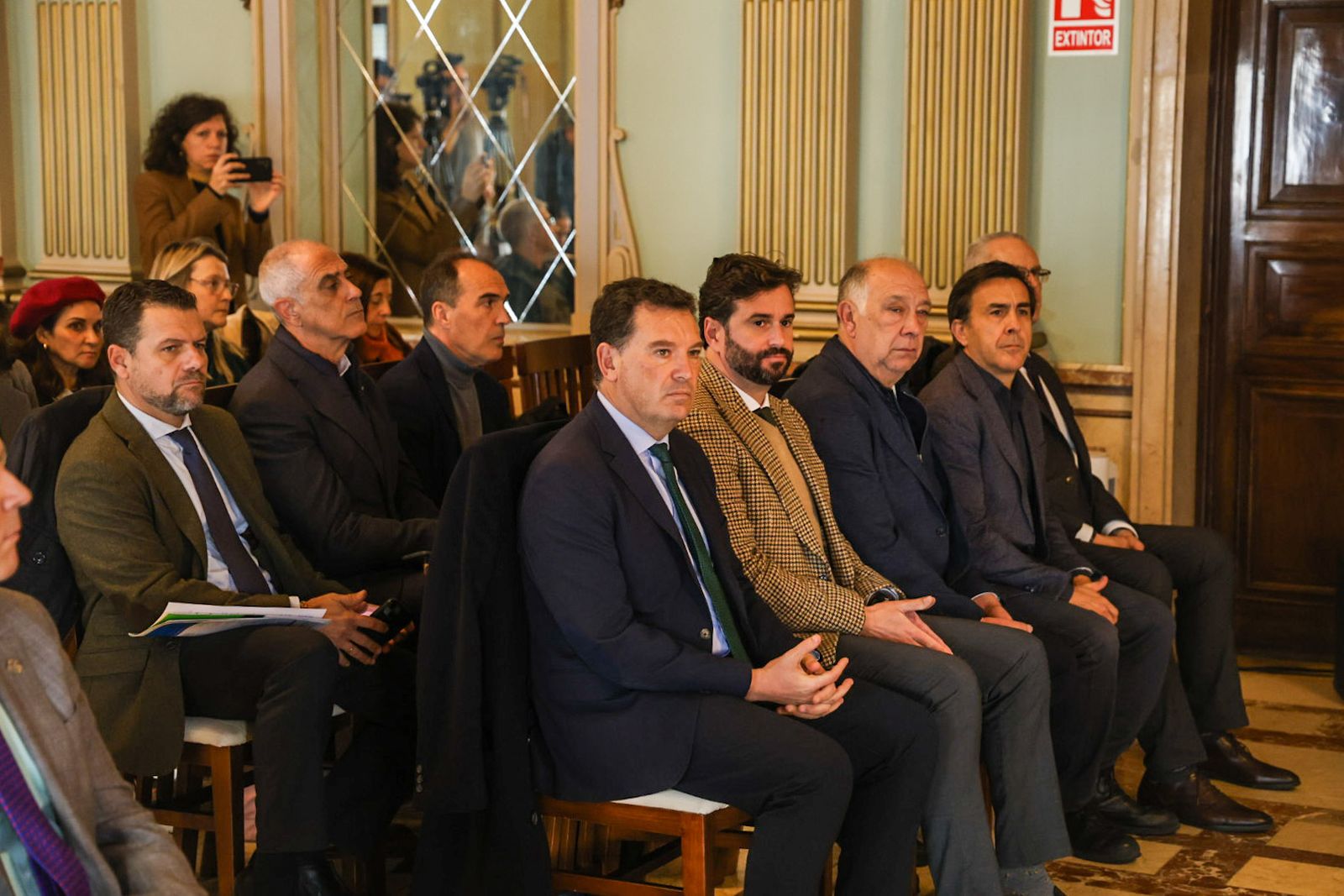 Fotografías del acuerdo de colaboración para la constitución de la Alianza Greener