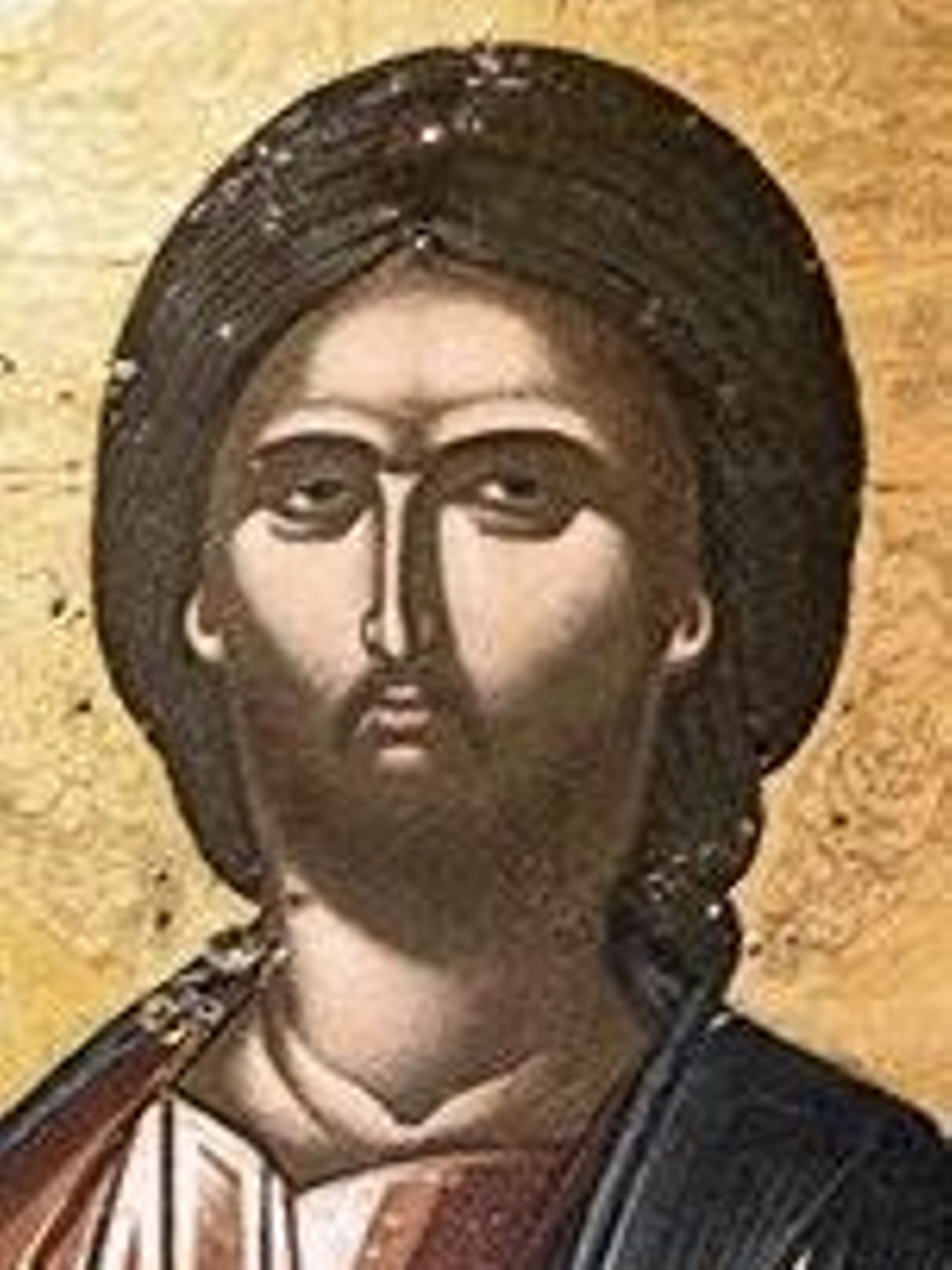 Cristo Salvador que ha inspirado la obra de Ricardo Marín Viadel.