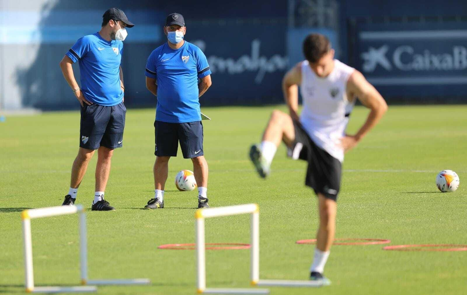 El Málaga de José Alberto ya trabaja en el césped