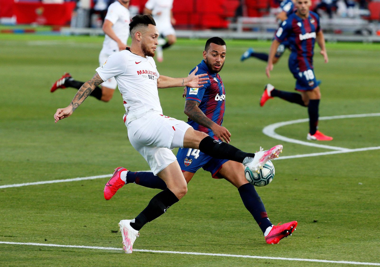 Imágenes del Levante-Sevilla FC