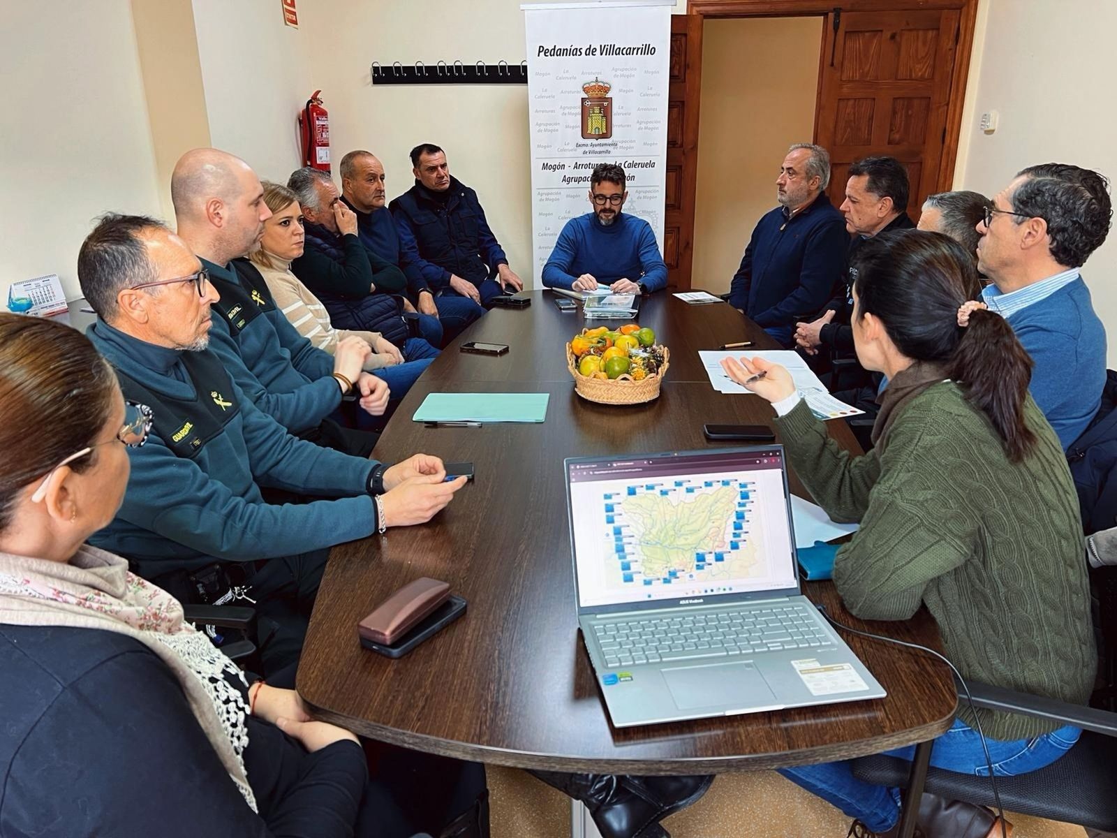Reunión del Cecopal de Villacarillo, en Mogón.