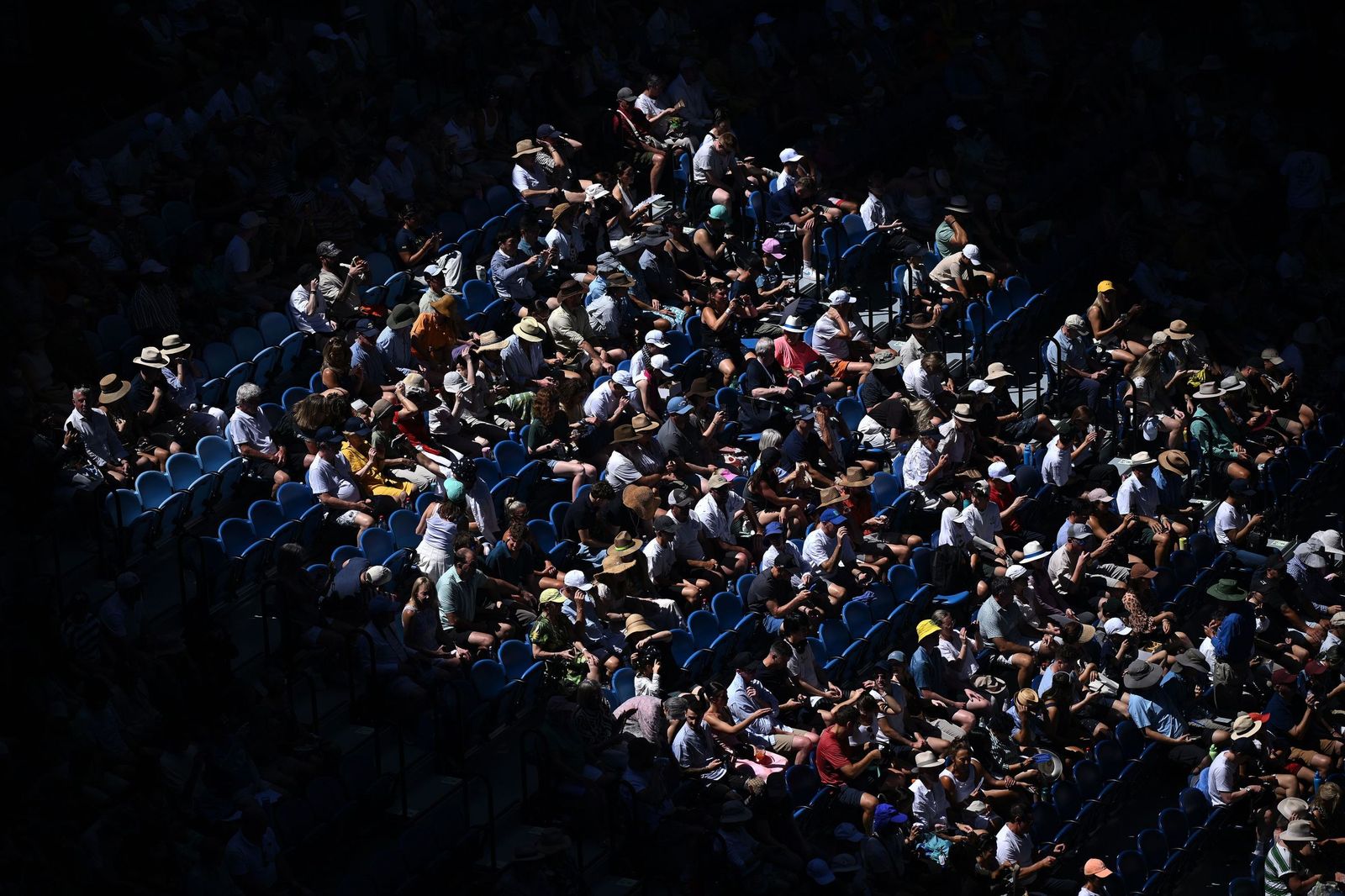 Las fotos de Alcaraz y del resto de cuartos de final de Australia