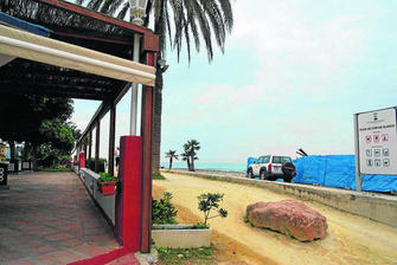La playa Casablanca, en la zona de Punta de Ancón.