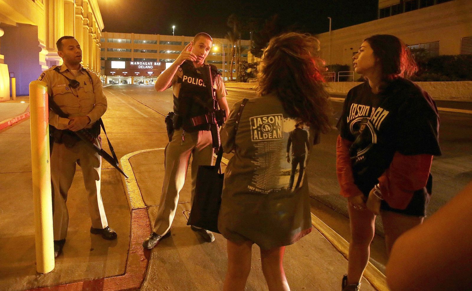 Las imágenes del atentado en Las Vegas