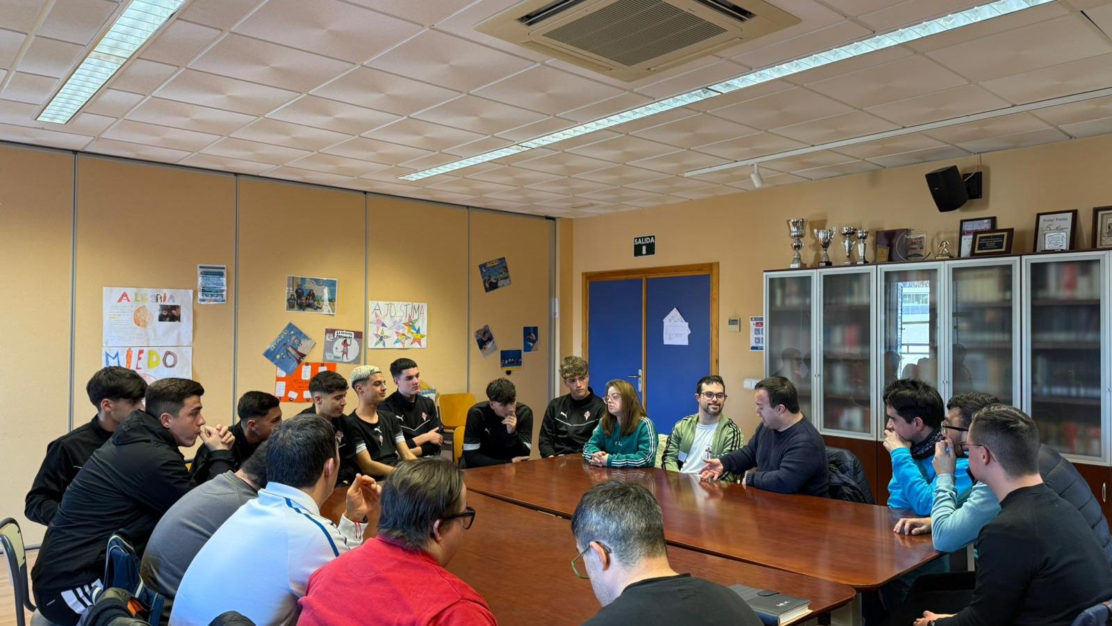 Jornada de convivencia entre los jugadores y usuarios de Asalsido