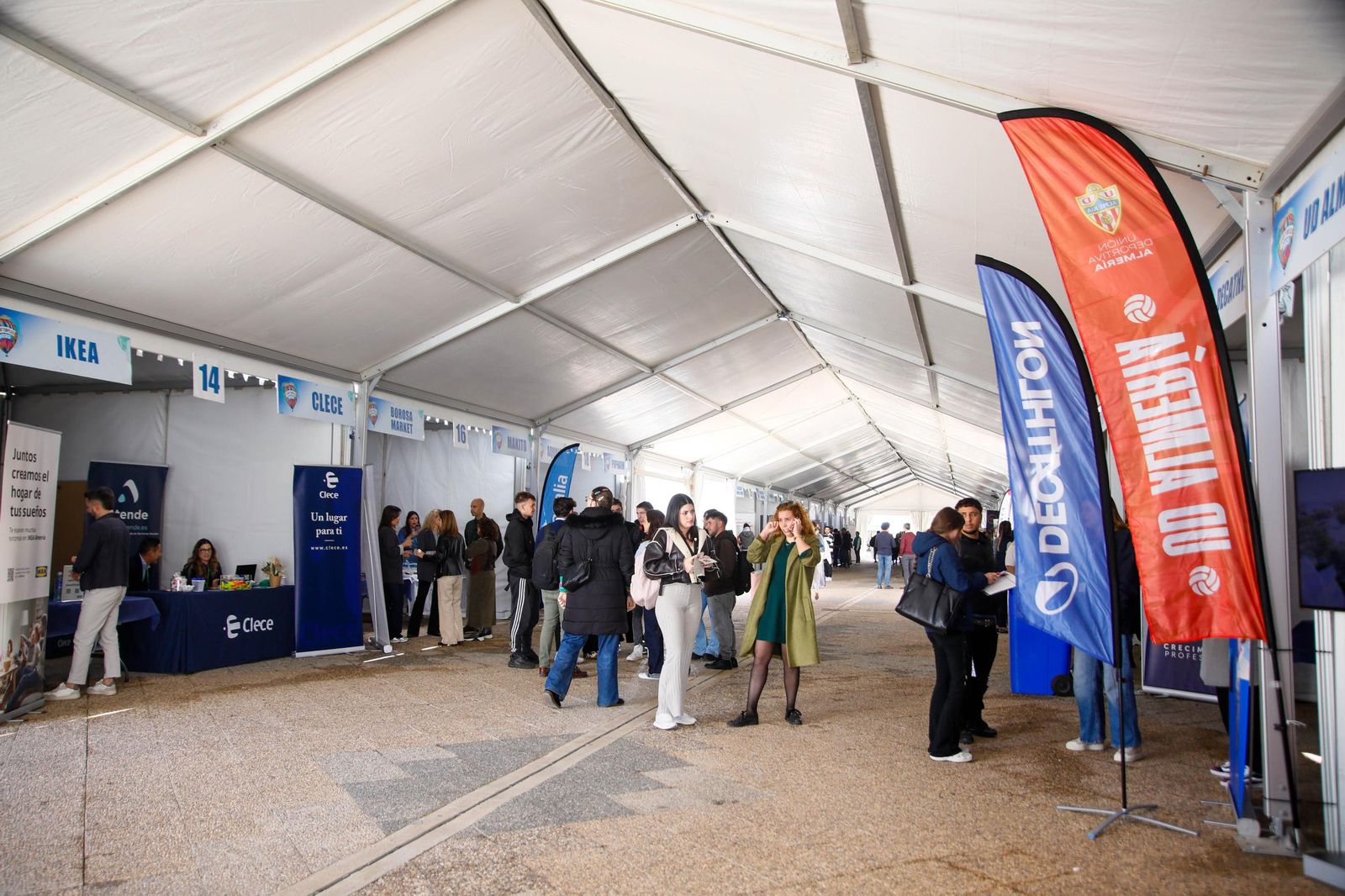 Las imágenes de la Inauguración de la Feria de Empleo 2025 en la Universidad de Almería