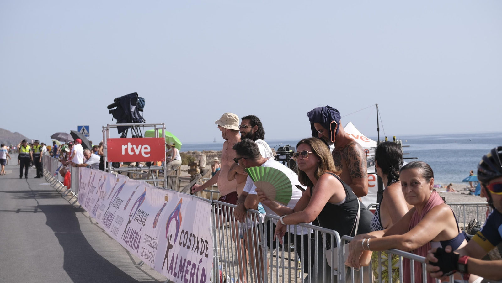 Imágenes de la etapa de la Vuelta a España con llegada en Cabo de Gata, Almería