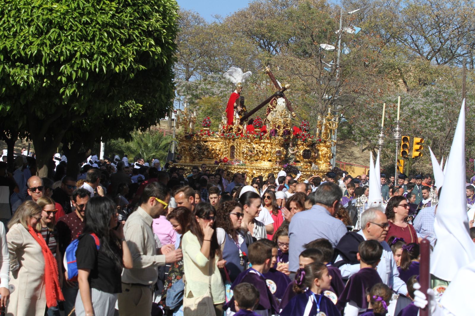 Imágenes de las Tres Caídas. Lunes Santo.