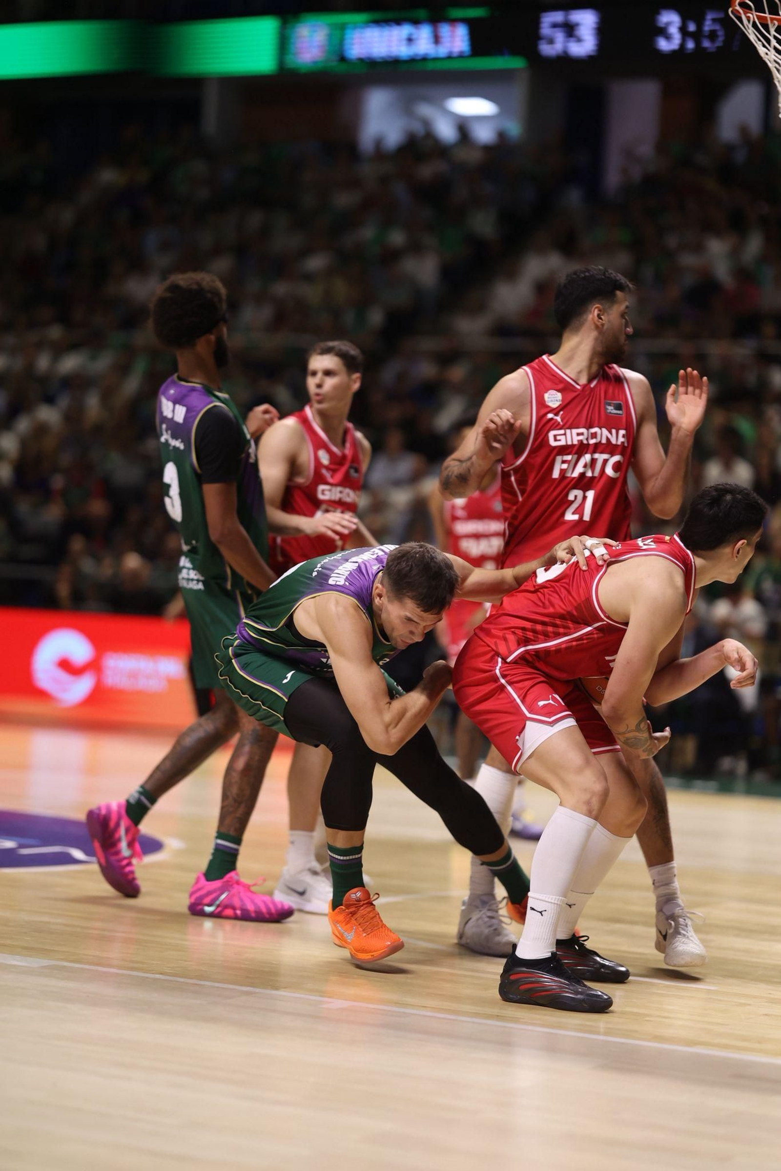Unicaja-Girona, en fotos