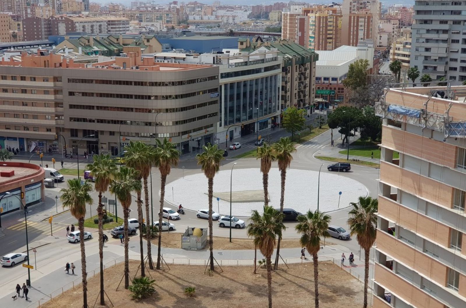 Vista de la Plaza de la Solidaridad.