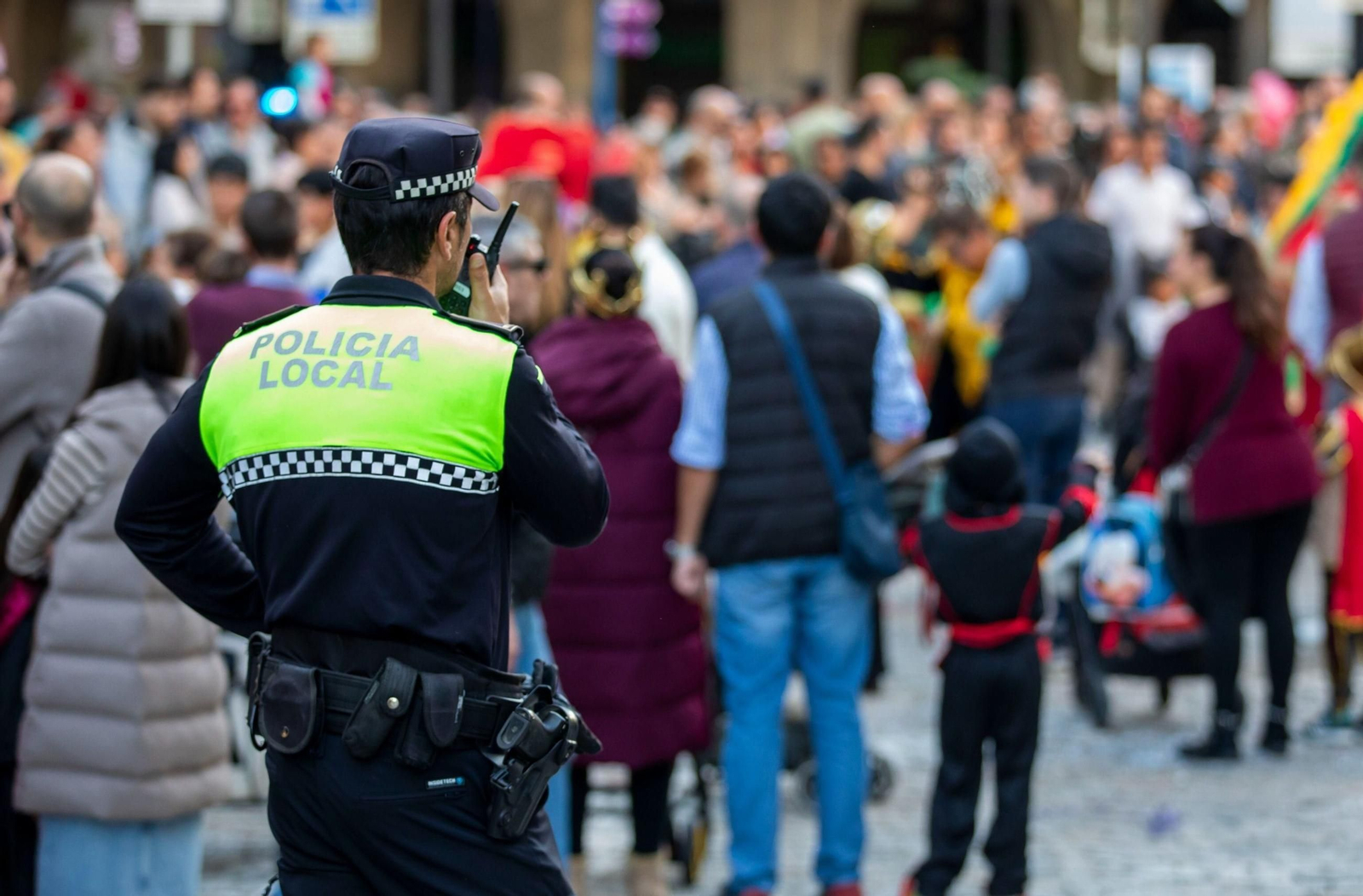 Un agente de la Policía Local.