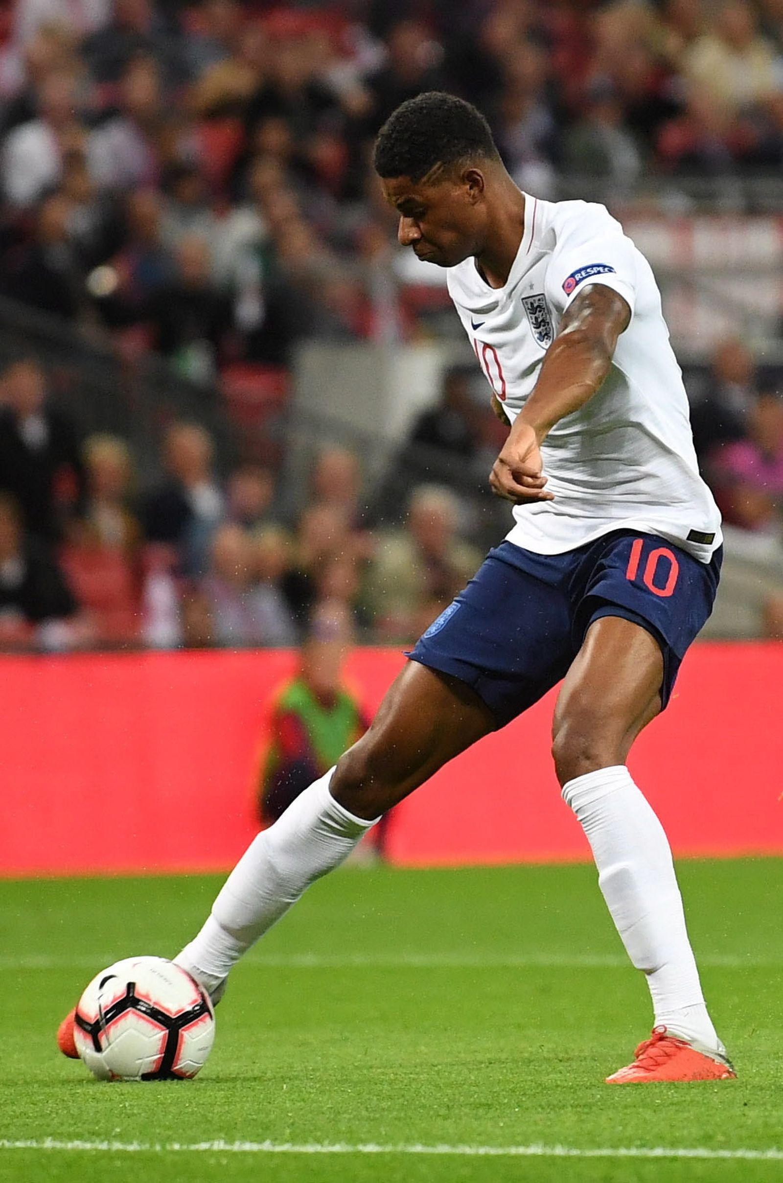 Las imágenes del Inglaterra-España