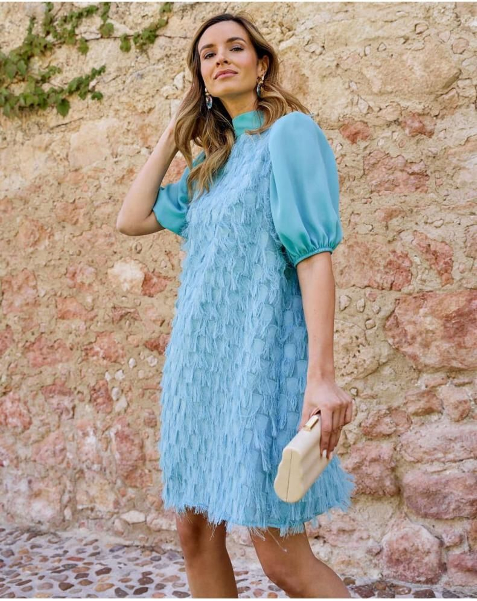 Vestido de invitada de la firma Polin et Moi. Vestido de invitada de la firma Polin et Moi.