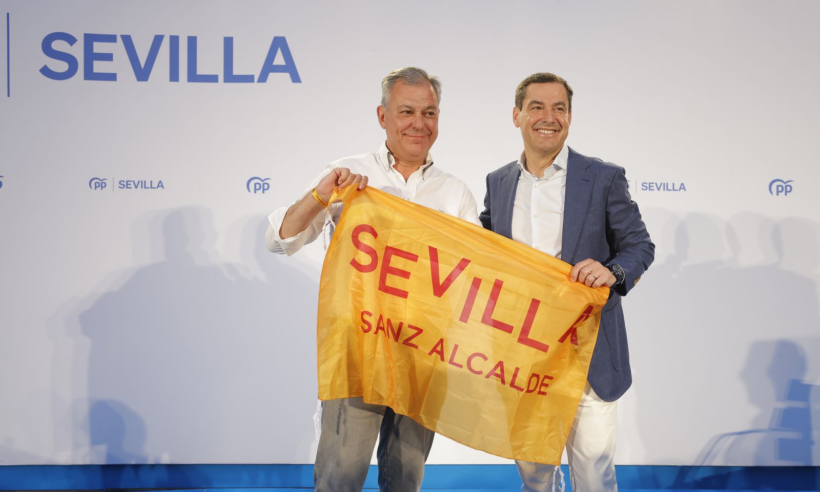 Las imágenes del inicio de campaña del Partido Popular, en Sevilla