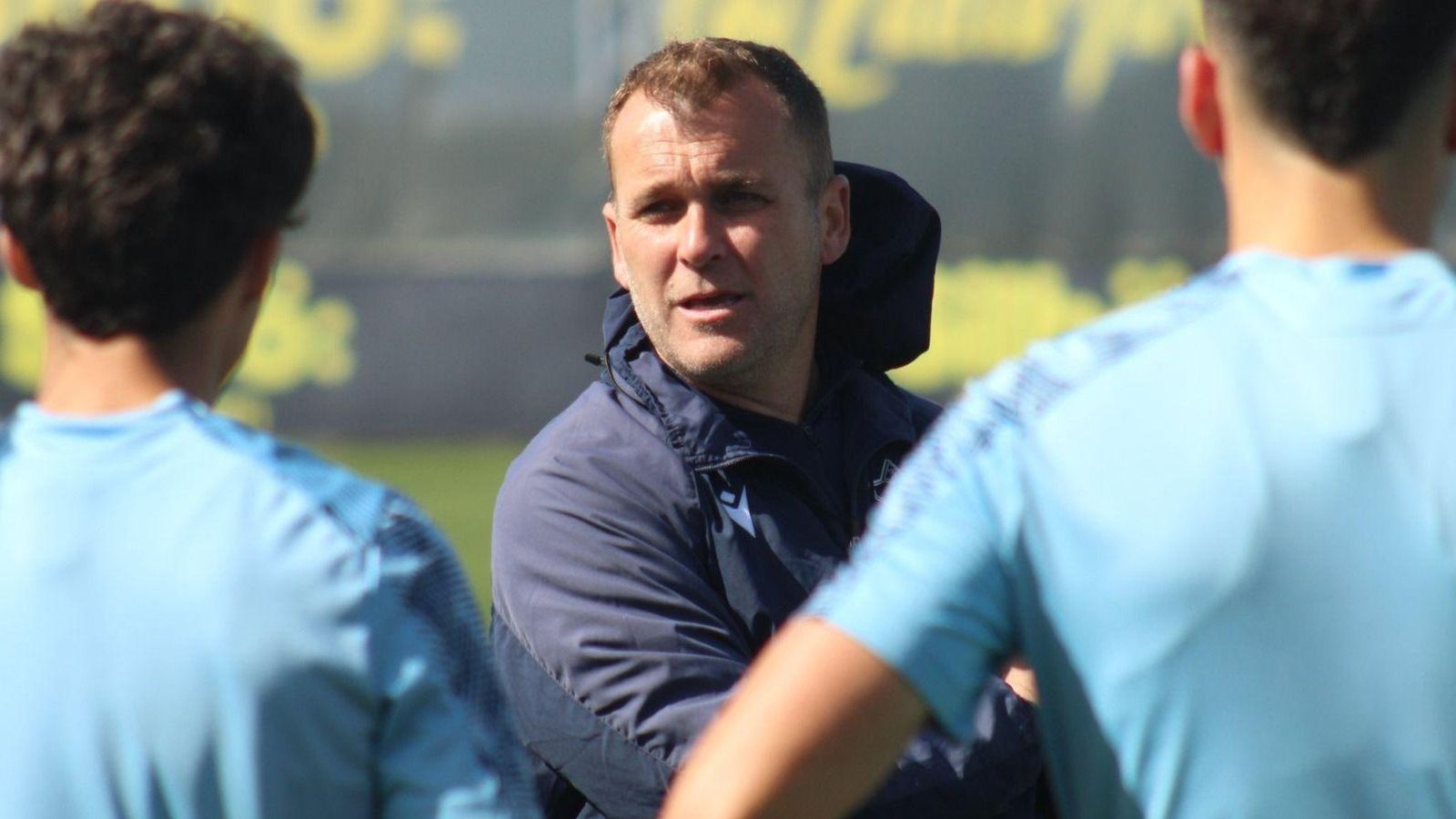 Francisco Cordero 'Rubio', entrenador del Cádiz Mirandilla