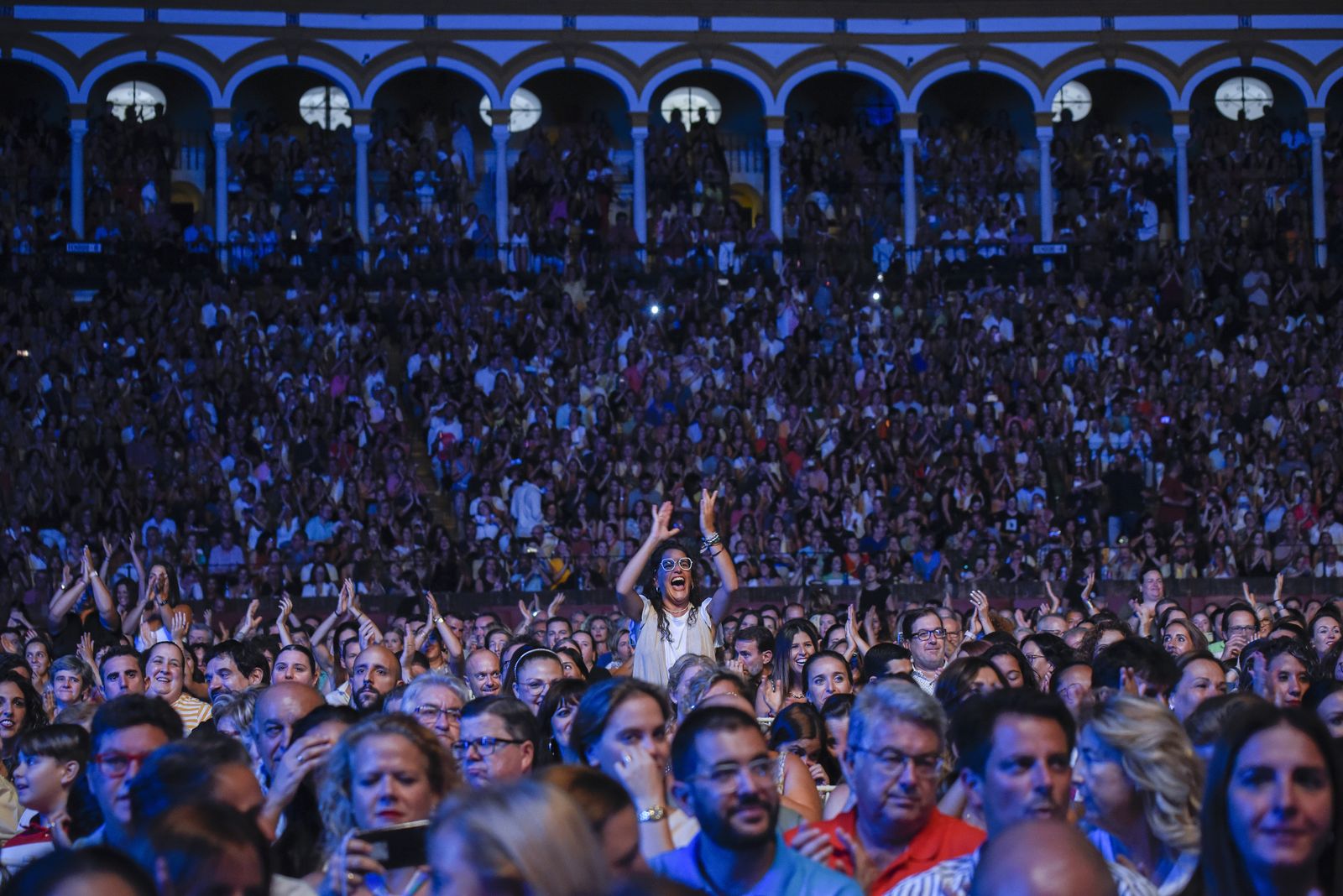 Las imágenes del concierto de Vanesa Martín