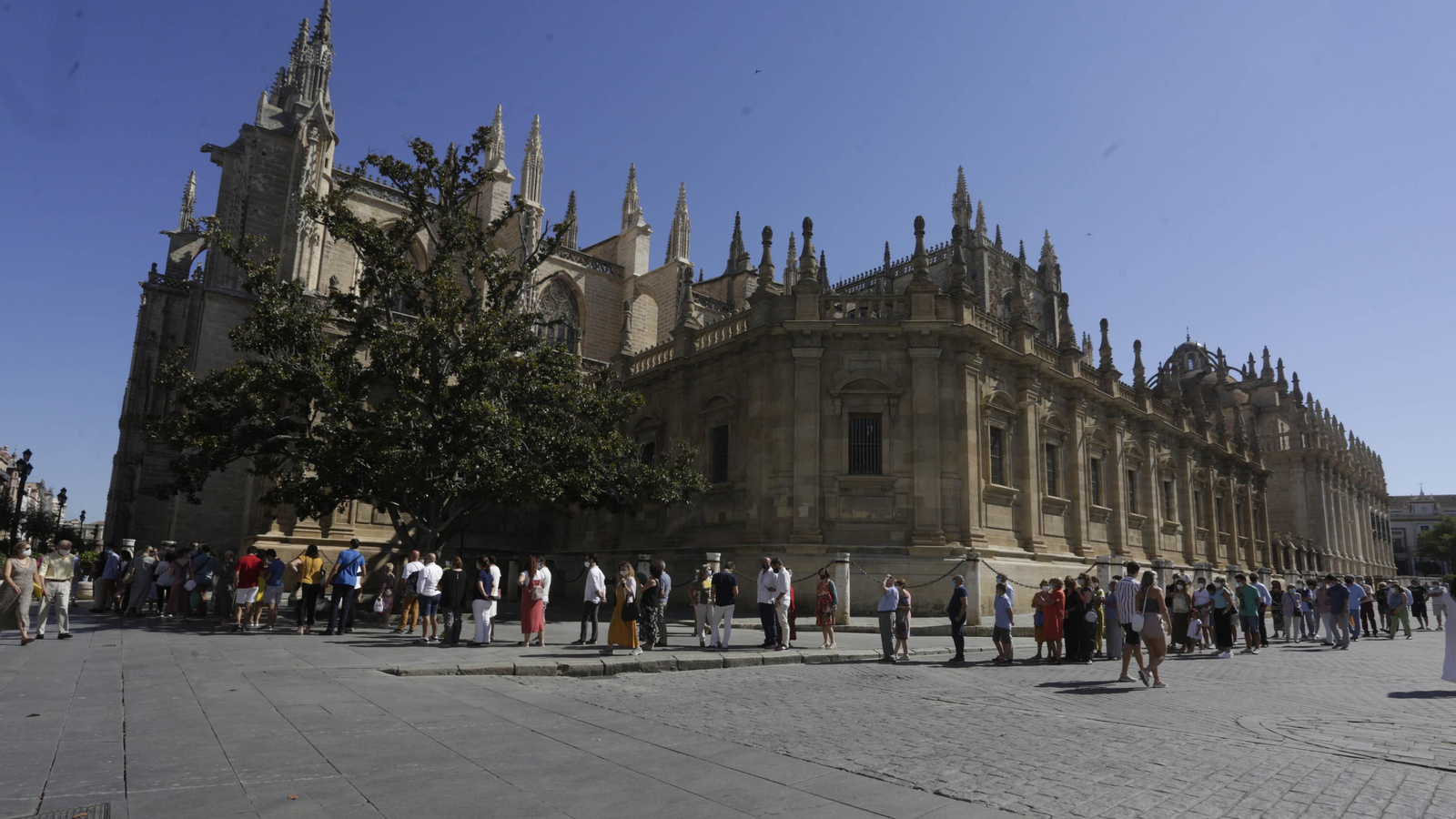 La festividad de la Virgen de los Reyes  marcada por la pandemia