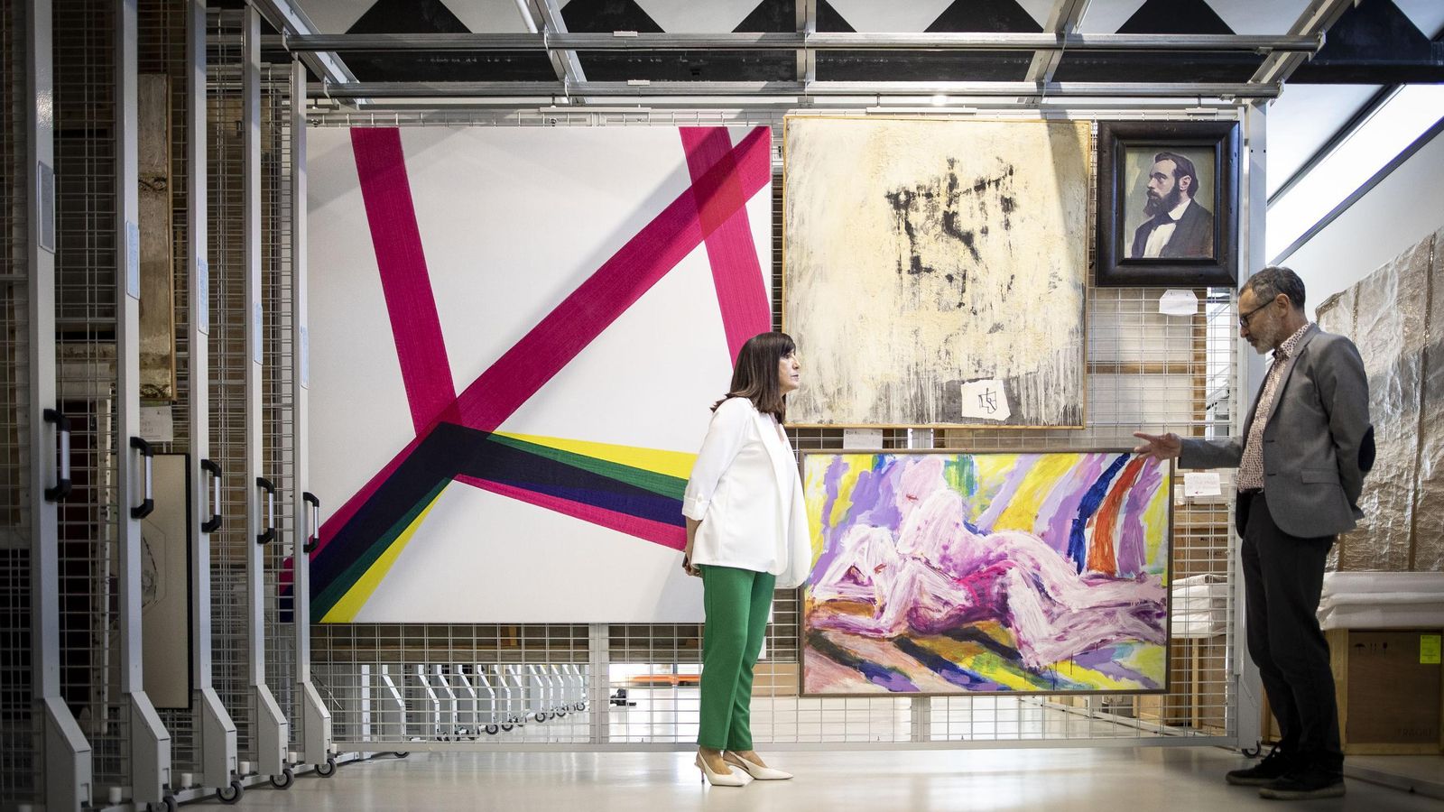 Fondos artísticos de la Diputacion de Granada.