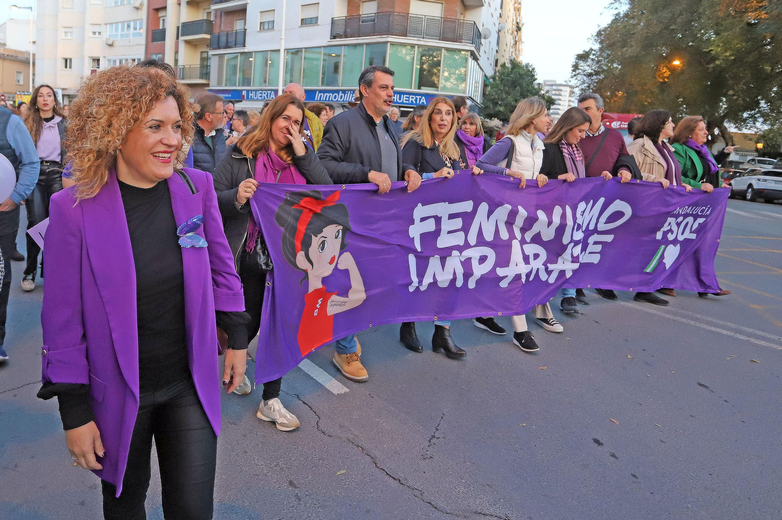 Imágenes de la manifestación del 8 de marzo, Día Internacional de la Mujer