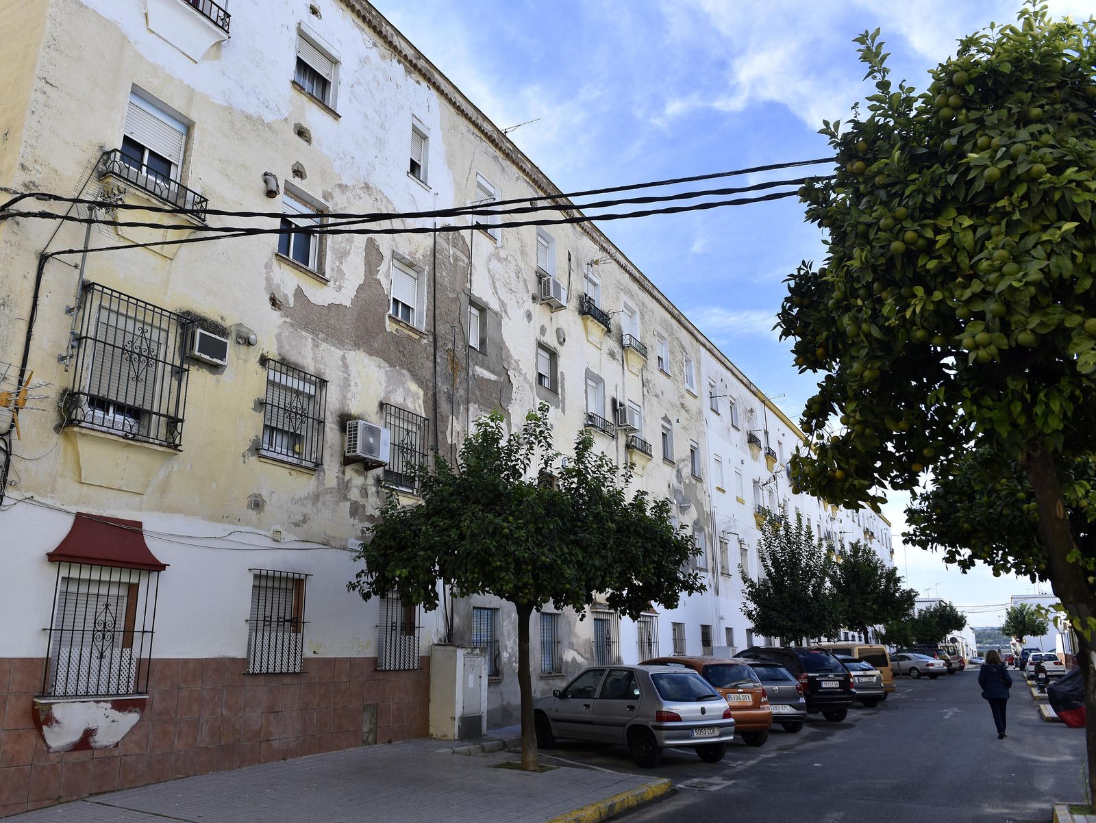 La barriada de El Monumento, en imágenes