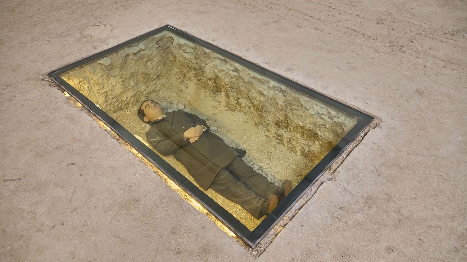 Representación de Lorca bajo tierra en 'Ruina'