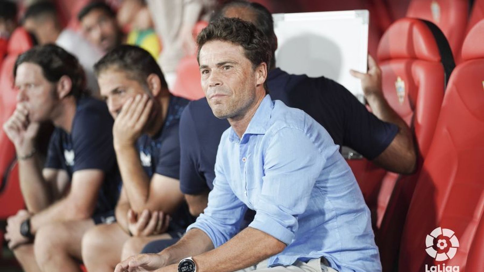 Rubi no acabó nada contento con el 0-1 ante Osasuna