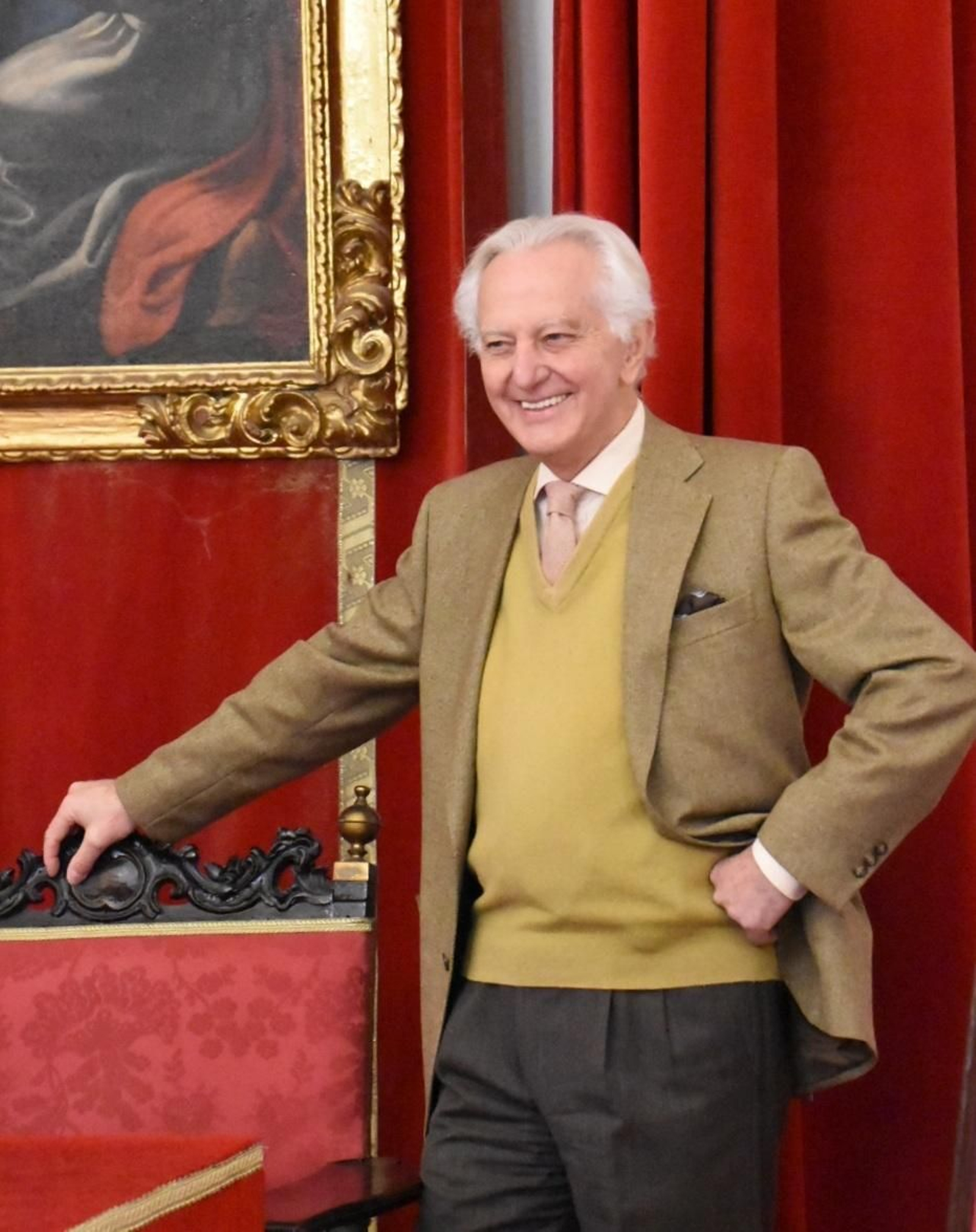 El presidente de la Real Academia de Medicina de Sevilla, el doctor Carlos Infantes.