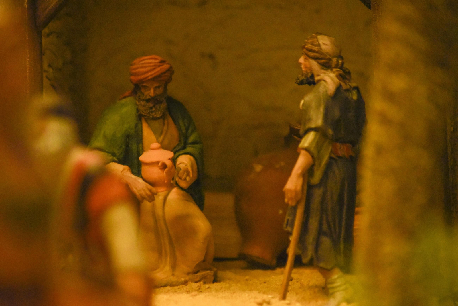 Fotos del belén del Museo Cruz Herrera en La Línea