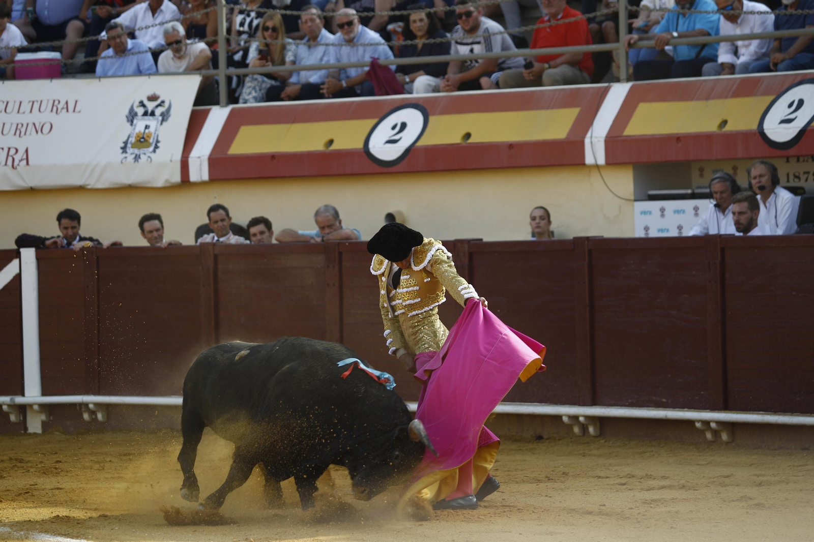 Corrida de toros en Vera, en imágenes