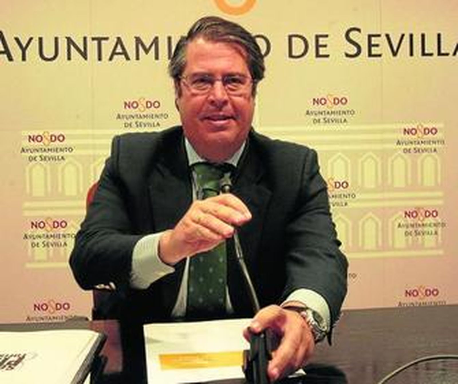 Gregorio Serrano, delegado de Empleo, Economía, Fiestas Mayores y Turismo de Sevilla.