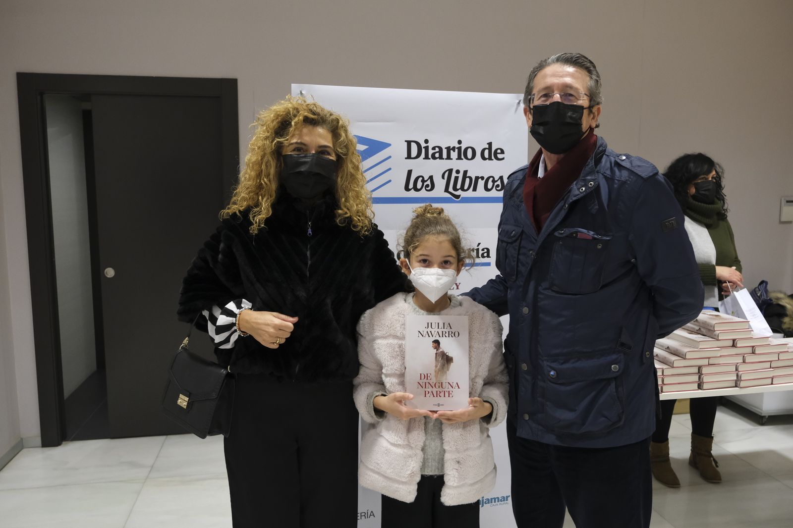 Fotogalería Diario de los Libros, con Julia Navarro. Almería