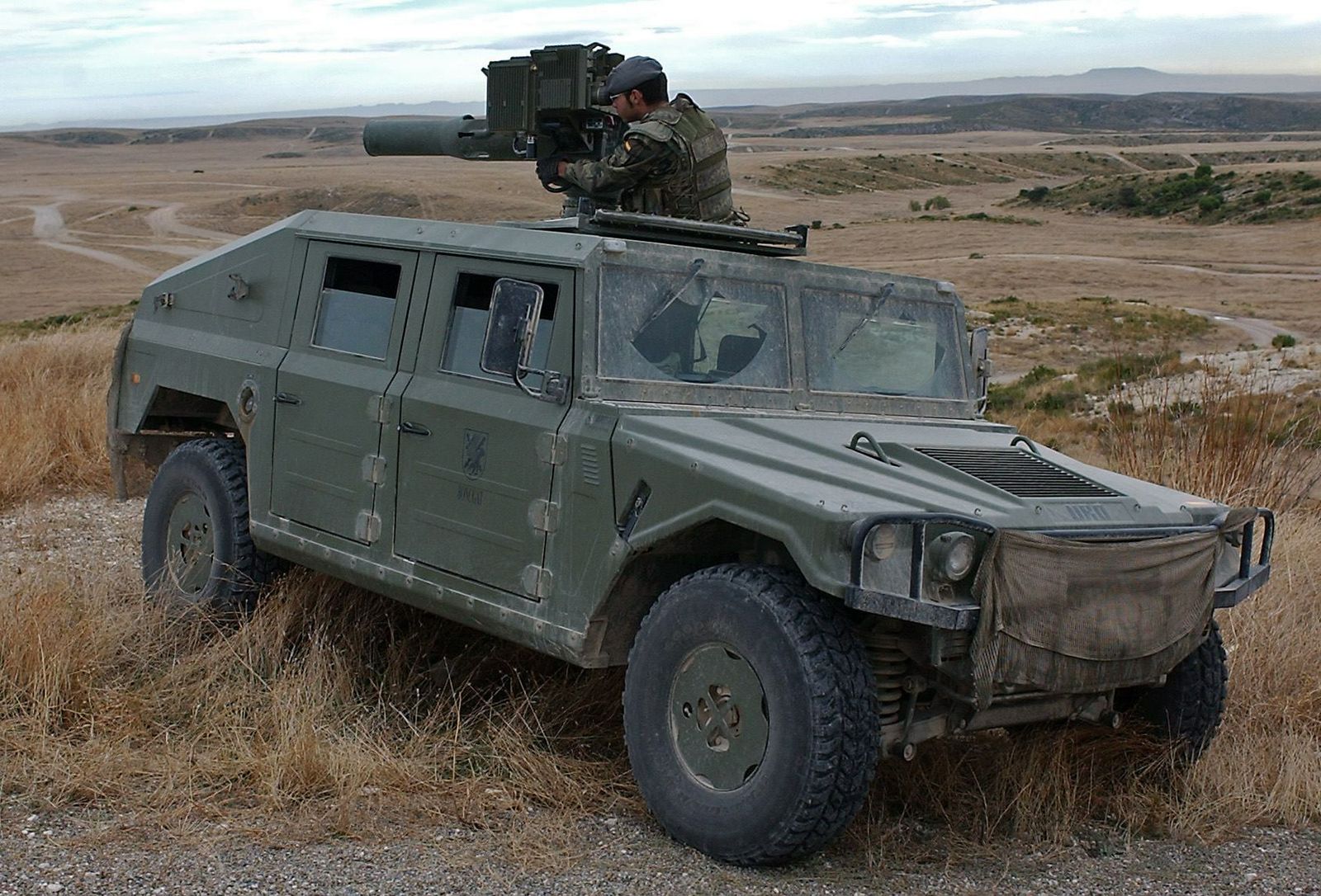 Plataforma Vamtac de Urovesa, en la que se basa el VERT puesto a punto en San Fernando.