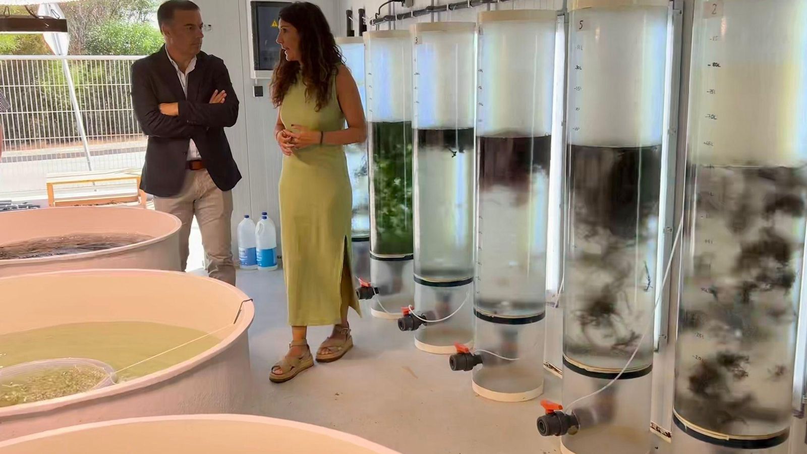 Durante el recorrido, el delegado conoció algunos de los proyectos que se desarrollan  en Ctaqua.