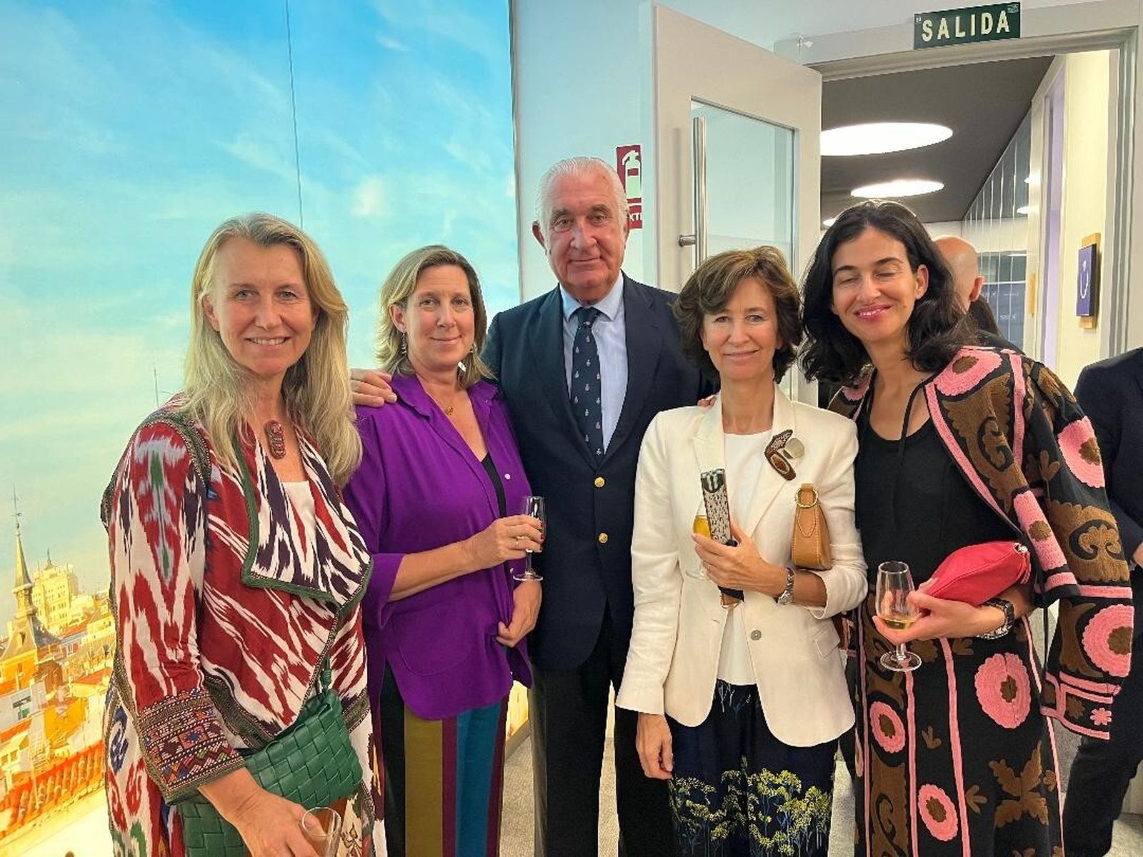 Clara Díez, Huberto Domecq y María Erquicia.