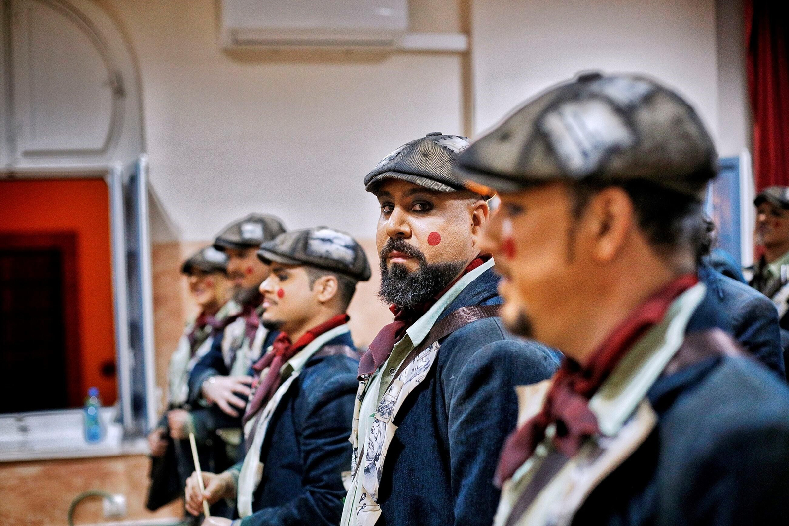 Comparsa 'Los retratistas'