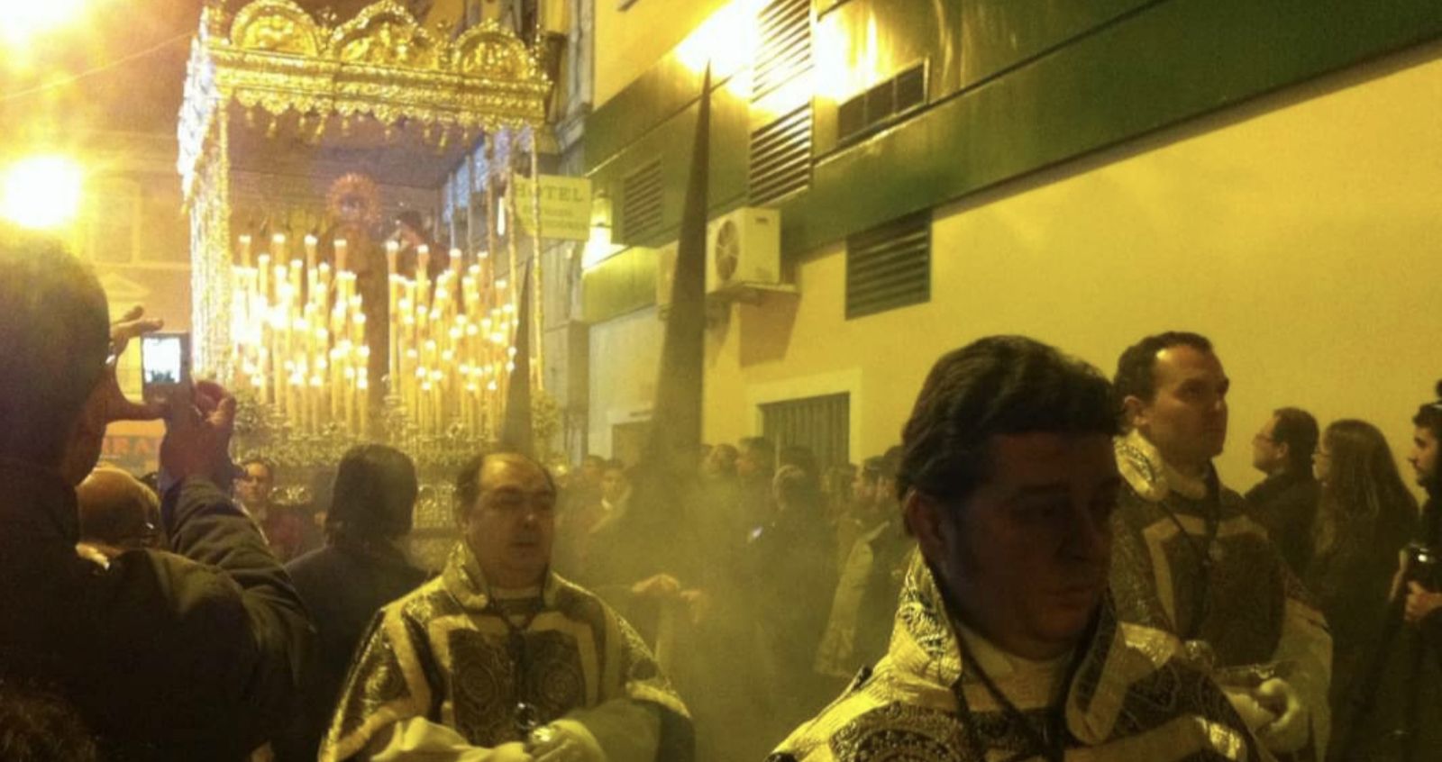 Manuel Palomino, de acólito turiferario de la Virgen de la Concepción