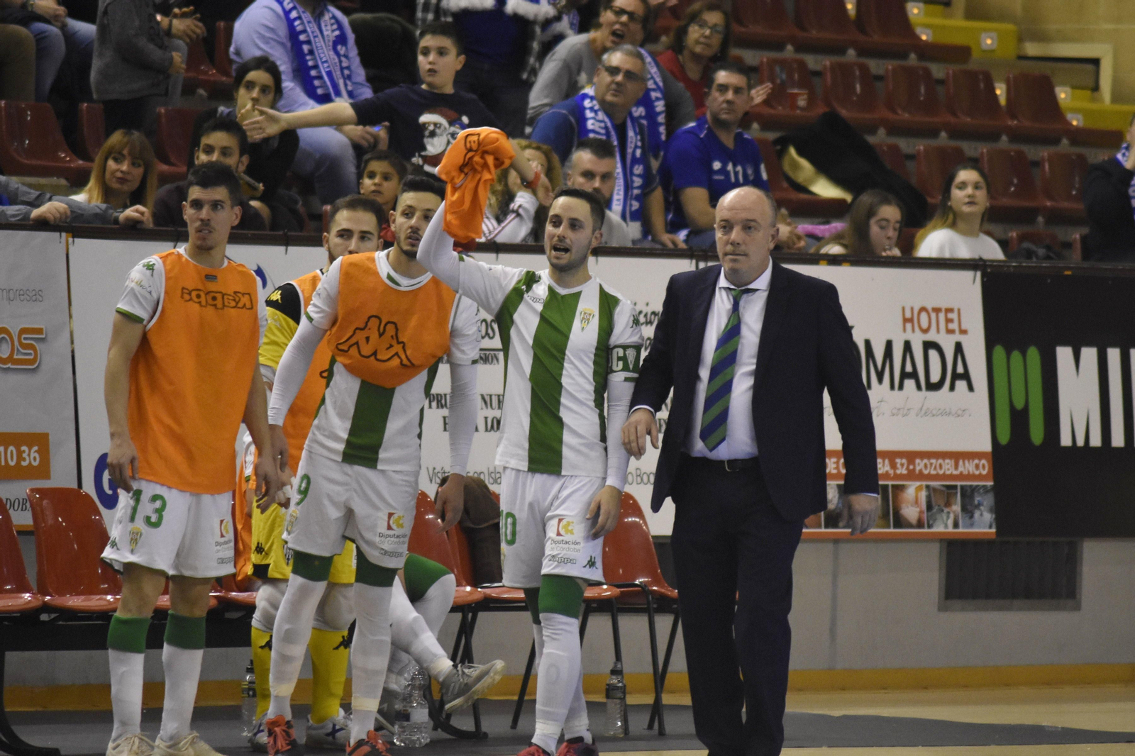 La victoria del Córdoba CF Futsal sobre el Manzanares ha dejado estas imágenes.