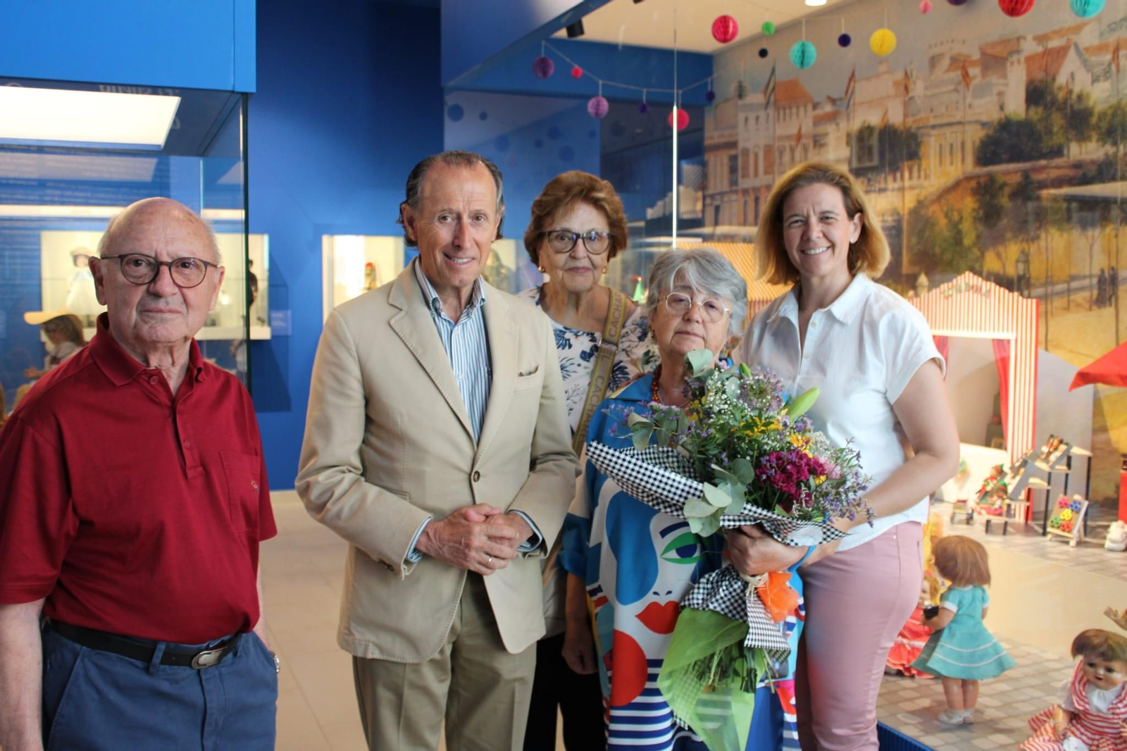 Una instantánea de este acto.