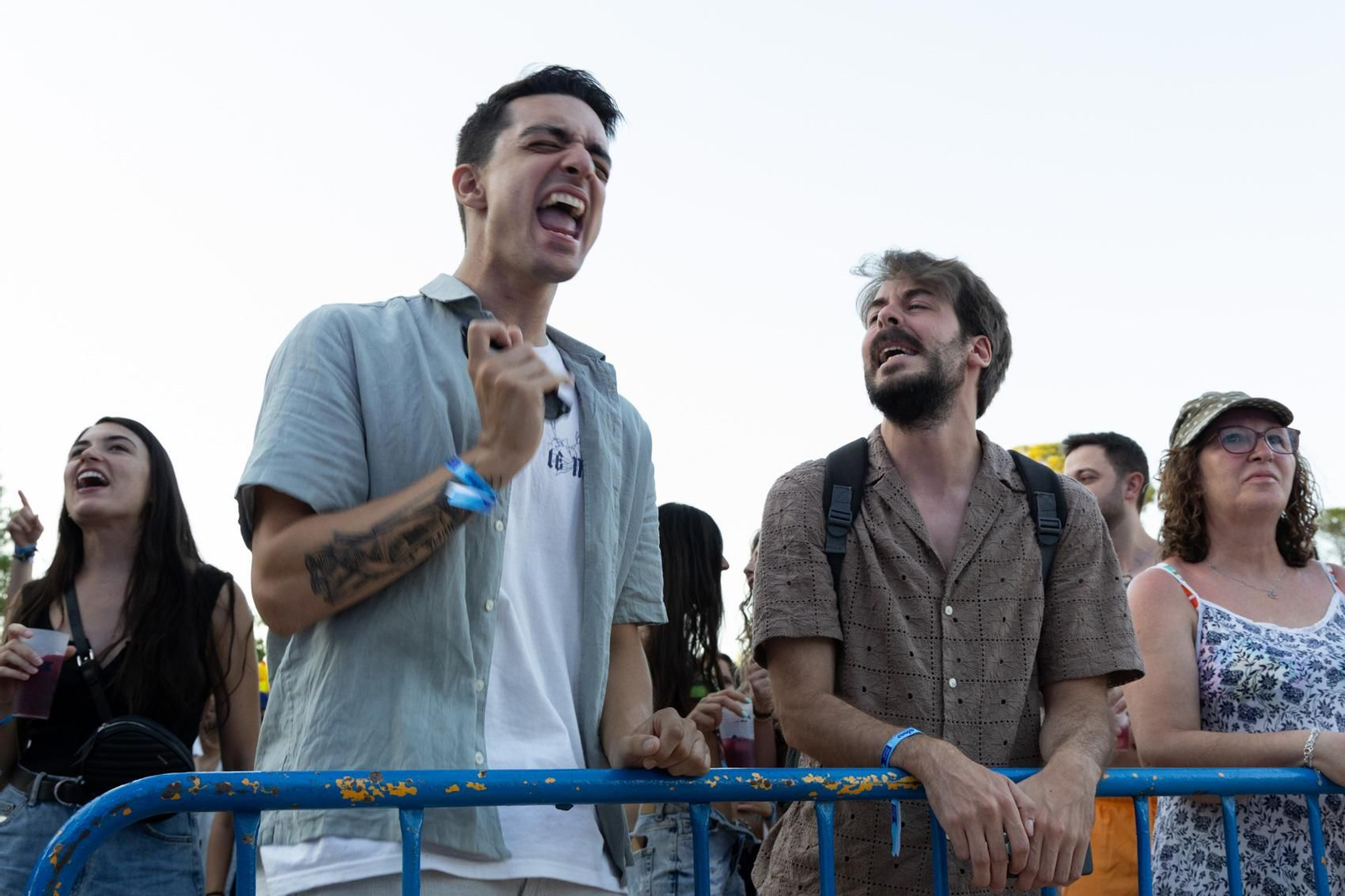 Así disfrutó el público en el festival Vértigo de Martos