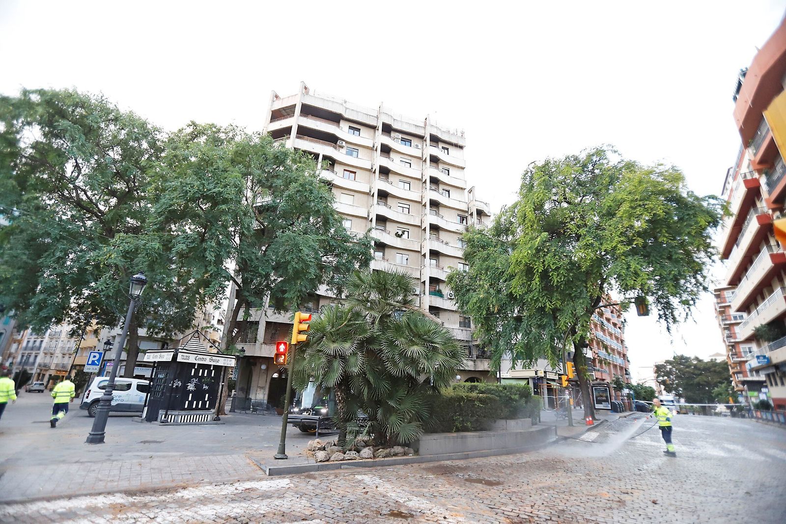 La Plaza Quintero Báez de Huelva.