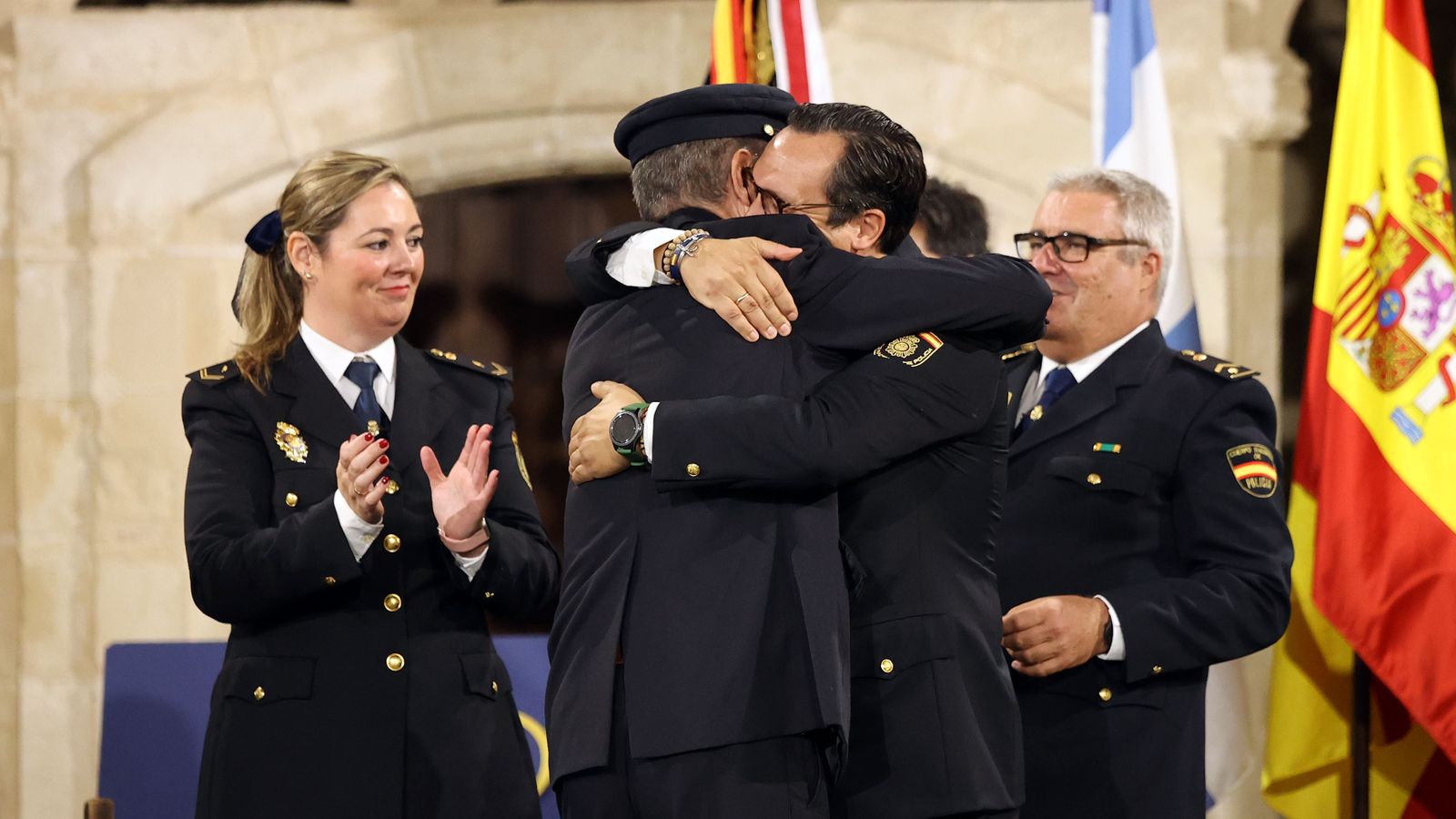 Entrega de medallas de la Asociación Santo Ángel de la Policía Nacional de Jerez
