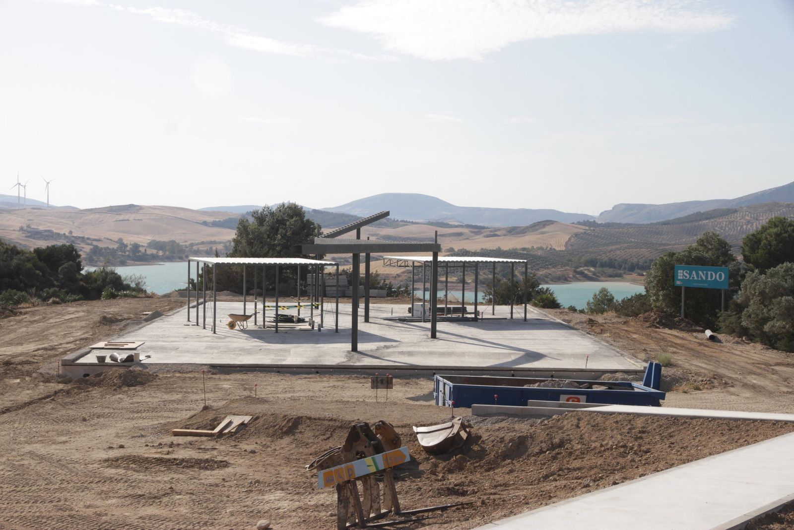 El centro de visitantes del Caminito del Rey.