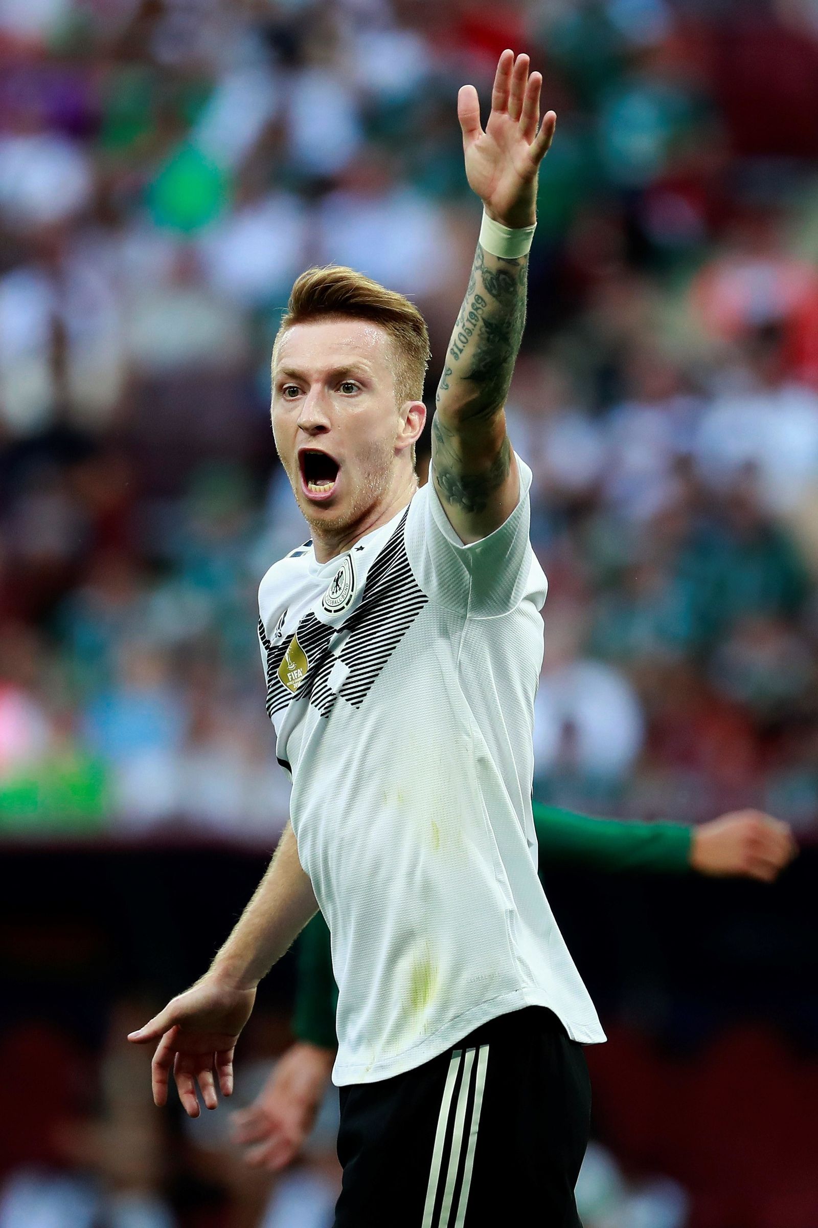 Las imágenes del Alemania-México