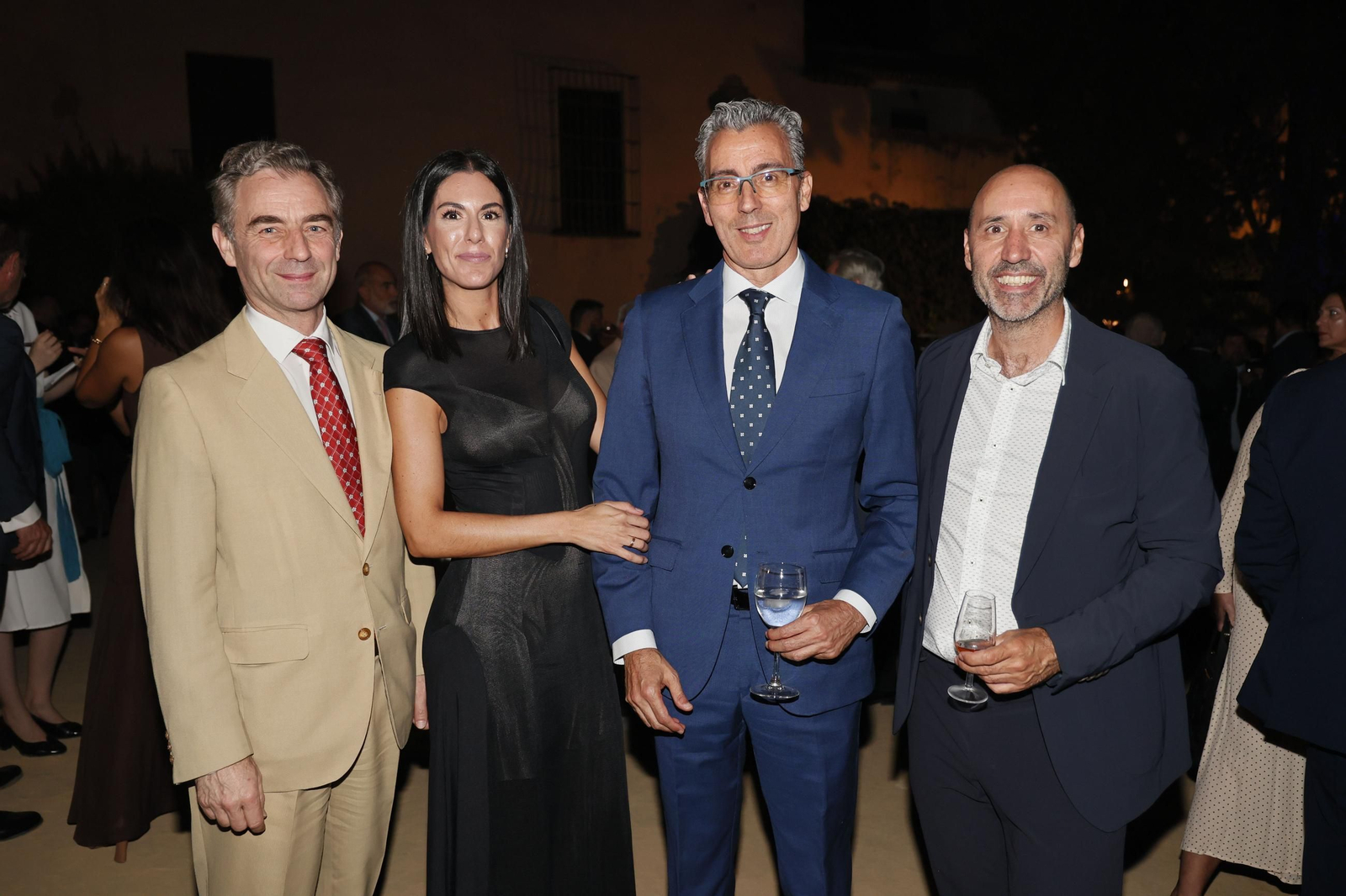 Luis Rey, María Rodríguez, Joaquín Segovia, Javier Menéndez