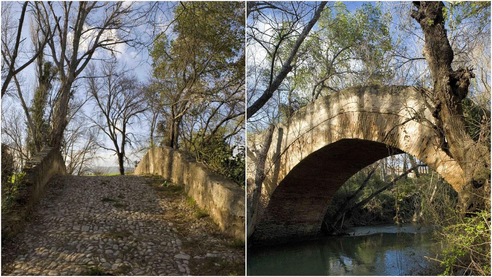 El puente de Ortegícar.